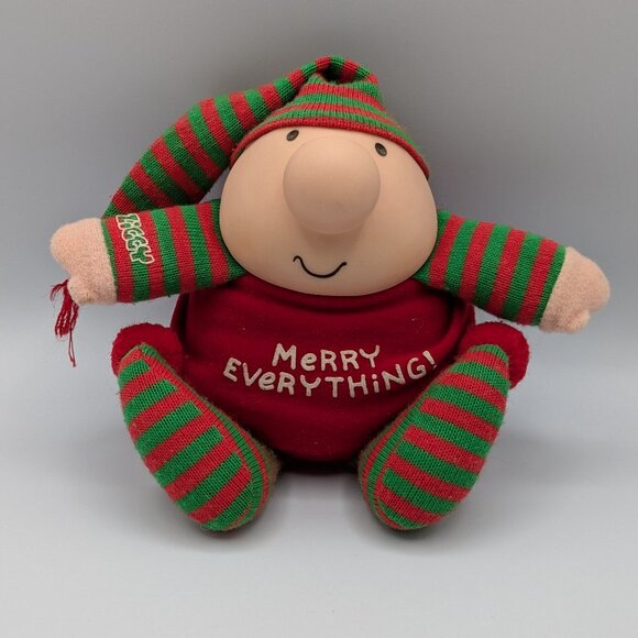Ziggy "Merry Everything" Christmas Doll Plush by Tom Wilson 1988 Vintage - Picture 1 of 10